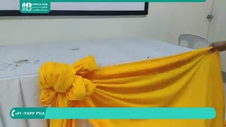 نحوه ی تزیین میز شام با حریردر مجالس عروسی