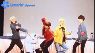 3 دقیقه از دسته گلهای تهیونگ (وی ) بی تی اس - چالش "اگه میتونی نخند!"