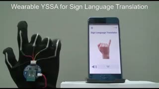 ترجمه زبان اشاره به زبان نوشتاری با دستکش هوشمند ASL