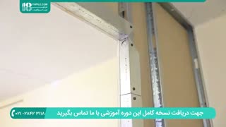 آموزش کناف کاری دیوار به روشی ساده