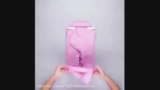 ترفند تا کردن لباس ها