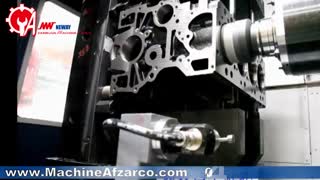 فرز سنتر افقی - فرز سنتر افقی سی ان سی - فرز سنتر افقی CNC  ماشین افزار