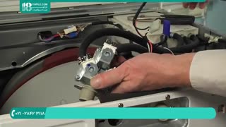 آموزش تعمیر لباسشویی و تعویض شیر ورودی