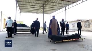 از فوت تا دفن قربانیان کرونا در بندرعباس