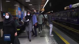 تشدید کرونا، شلوغی مترو، ماسک اجباری