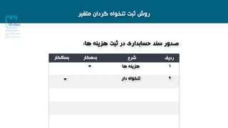 تنخواه گردان حسابداری