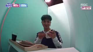 برنامه secret art حضور اعضای (ASTRO BTOB 2AM WINNER AKMU  GFRIEND BLOCKB EXID APINK)بازیرنویس