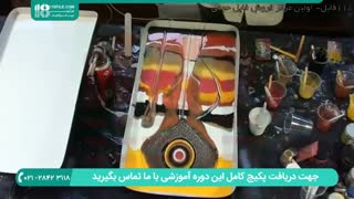 آموزش نقاشی آبستره با رزین اپوکسی