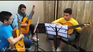 آموزش گیتار در آموزشگاه موسیقی گام کرج