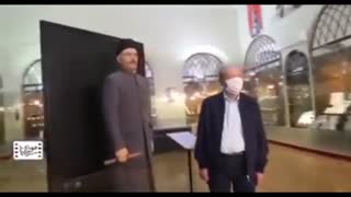 رونمایی از تندیس « علی نصیریان » در موزه سینمای ایران