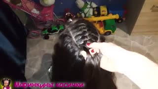 آموزش مدل مو بچه گانه دختر دلبر- مومیس مرجع و مشاور مو