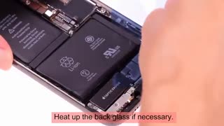 آموزش تعویض باتری آیفون iPhone X - امداد موبایل