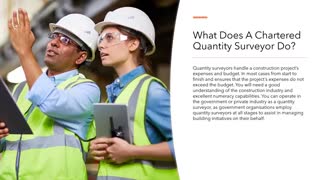 How to Become a Quantity Surveyor