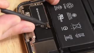 آموزش تعویض باتری آیفون iPhone XS Max - امداد موبایل
