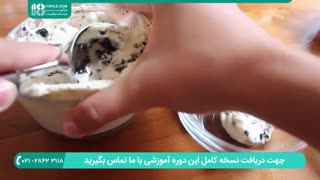 طرز درست کردن بستنی به شکل های مختلف برای کافی شاپ