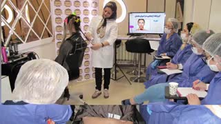 آموزش  ورکشاپ احیا و صافی دائم مو