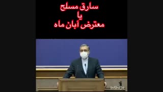 سارق مصلح یا معترض ابان ماه؟