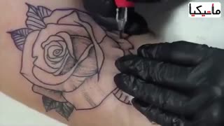 تاتو سه بعدی روی بدن سایت ماتیکیا