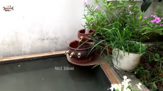 ساخت یک آبنمای فواره ای برای منزل