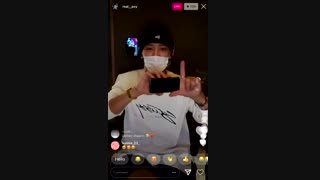 لایو اینستاگرام چانیول با امورش چالش 1billion views