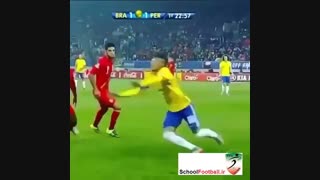 دریبل دوبل نیمار