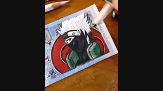 نقاشی کاکاشی روی پول اوتاکو است دیگر