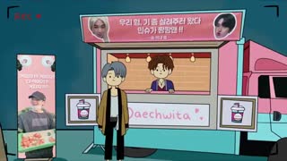BTS Animation - Agust D 'Daechwita' پشت صحنه ی موزیک ویدیو دچیتا خیلی بامزس!