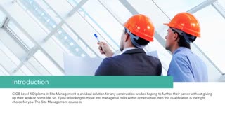 CIOB Courses