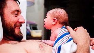 کلیپ سرگرم کننده از نوزادان تازه متولد شده