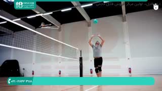 آموزش صحیح پاس و پنجه زدن در والیبال