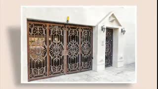 درب طرح سلطنتی  ثامن فرفوژه(هشتمین نور) در ساختمانی دیگر