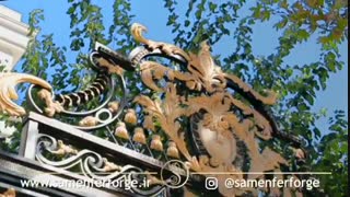 درب لوکس سنس ، یکی دیگر از هزاران پروژه اجرا شده توسط تیم ثامن فرفورژه در مشهد