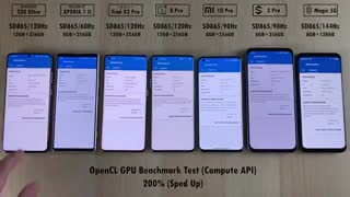 مقایسه 7 گوشی با اسنپدراگون 865 در تست بنچمارک Geekbench
