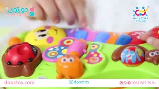 اسباب بازی نوزاد موزیکال کرم و کفشدوزک hola ۹۲۷ (هالی تویز)