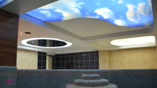 سقف کشسان لابل در استخر