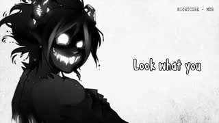 (Nightcore - The devil within - (Lyrics