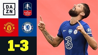 خلاصه بازی چلسی 3 - منچستریونایتد 1 از مرحله نیمه نهایی جام حذفی انگلیس