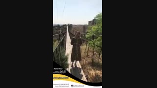 ترسناکترین پل شیشه ای جهان