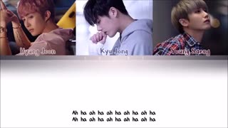 SS301 – Ah Ha (Han/Rom/Eng) Color Coded Lyrics