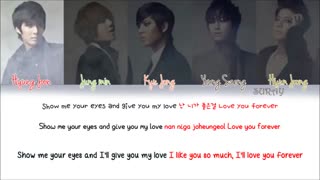 SS501 – Snow Prince (Han/Rom/Eng) Color Coded Lyrics