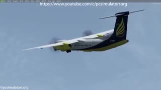 Flight Simulator - Majestic MJC8 Q400 review