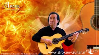 نت و تبلچر گیتار پرو gypsy flame از آرمیک