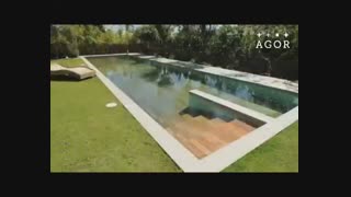 طراحی استخر مخفی