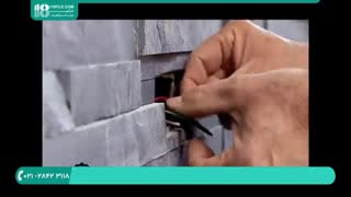 آموزش نصب سنگ آنتیک ( نمای خارجی )
