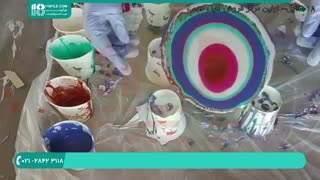 آموزش خلاقانه نقاشی روی سی دی