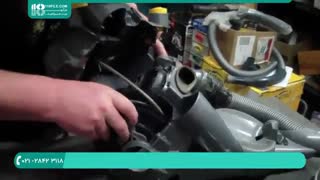 آموزش تعمیر و تعویض سیم جمع کن جاروبرقی