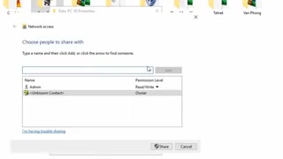 WINDOWS 10 : Connect 2 PC together with an LAN Cable