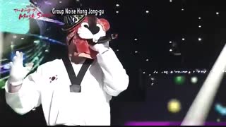 برنامه King of mask singer با حضور جونگ کوک بی تی اس  به طور کامل ( دوبله انگلیسی )