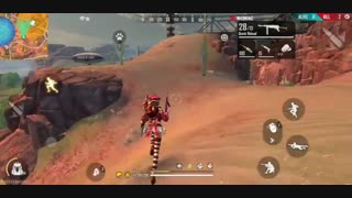 Solo Ranked Game Mode In Kalahari Garena Free Fire - I Can't Find The Last Enemy