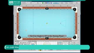 آموزش شات ریلی در بازی بیلیارد